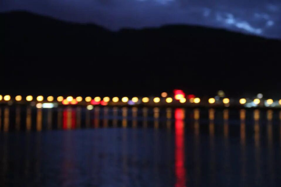 海埂大坝夜景